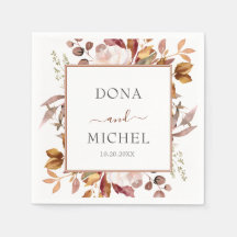 Fall Höst löv Rustic Land Boho Bröllop