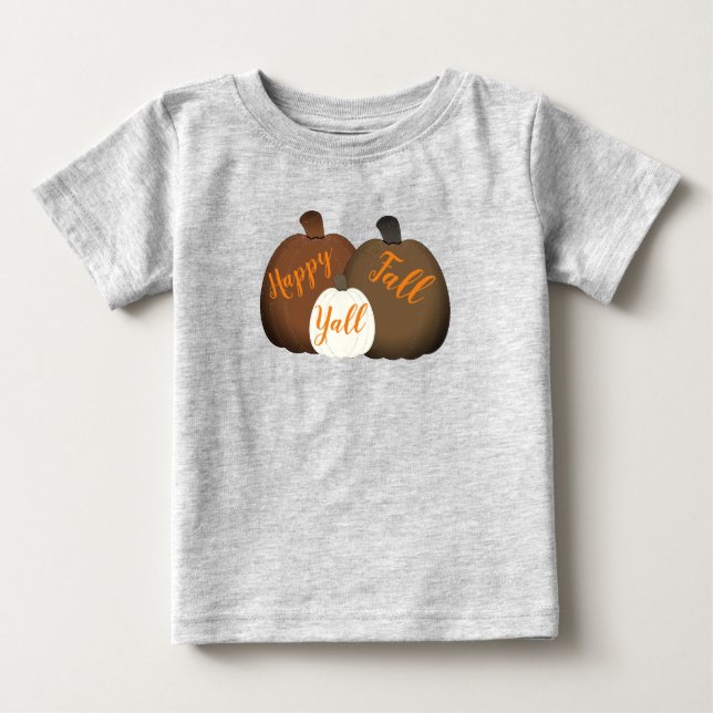 Fall/Höst/Pumpkin Baby T-Shirt (Framsida)
