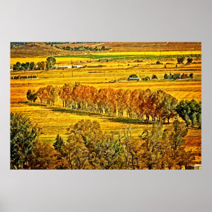 Fall i Carson Valley Poster