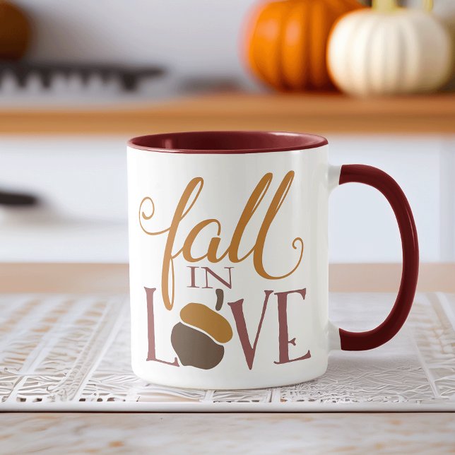 Fall i Kärlek | Autumn Acorn Mugg (Skapare uppladdad)