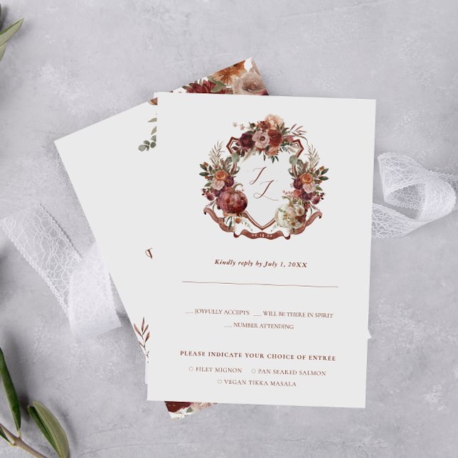 Fall i Kärlek | Bröllopet OSA Autumn Blooms Meddelande (Skapare uppladdad)