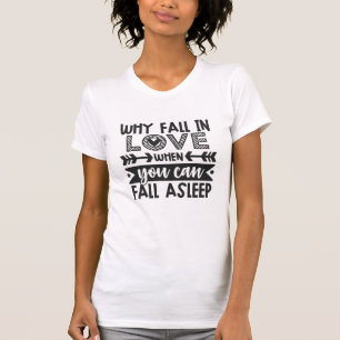 Fall i Kärlek eller Humor i viloläge   Kärlek myst T Shirt
