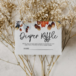 Fall i Kärlek höstkolsdykningen Raffle Tilläggskort