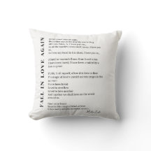 Fall i kärlek igen, dikt poetrikonst