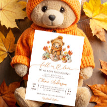 Fall i Kärlek Little Nalle Baby Shower