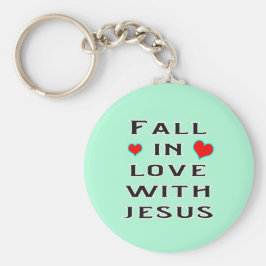 Fall i Kärlek med Jesus Nyckelring