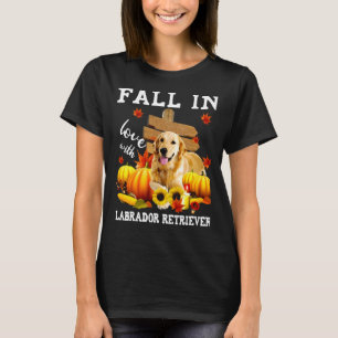 Fall i Kärlek med Labrador Retriever Hund på docka T Shirt