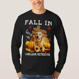 Fall i Kärlek med Labrador Retriever Hund på docka T Shirt