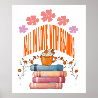 Fall i kärlek med läsning, Bok Älskare Poster