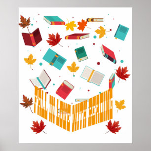 Fall i kärlek med läsning, Bok Älskare Poster