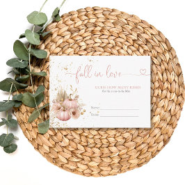 Fall i Kärlek Möhippa Boho Flowers Pumpkin Tilläggskort