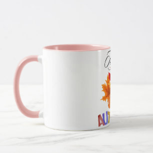 Fall i Kärlek: Pumpkin & Löv Mugg Design