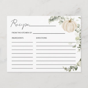 Fall i Kärlek Pumpkin Möhippa Recification Card Vykort