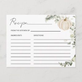 Fall i Kärlek Pumpkin Möhippa Recification Card Vykort