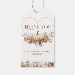 Fall i kärlek Pumpkin Wildbloms Möhippa Presentetikett