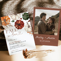 Fall i Kärlek Rustic Boho Pumpkin Möhippa