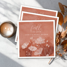 Fall i Kärlek Terracotta Möhippa Napkin Pappersservett