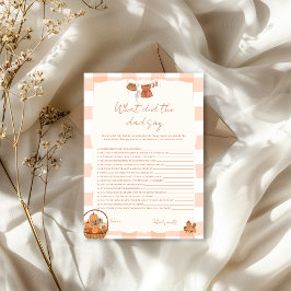 Fall i kärlek Vad sa pappa om babyskor? Inbjudningar