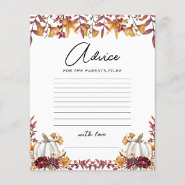 Fall i Kärlek White Pumpkin Baby Shower Adame