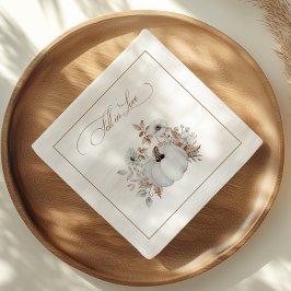 Fall i Kärlek White Pumpkin Pappersservett