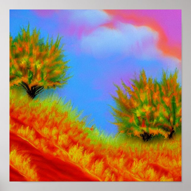 Fall i molnen Poster (Framsidan)