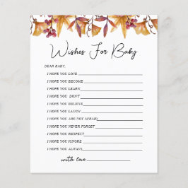 Fall i Önskemål på hösten i Kärlek för babyskor