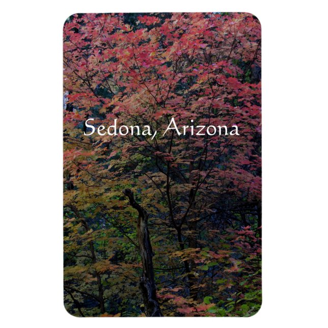 Fall i Sedona Magnet (Vertikal)