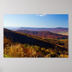 Fall i Shenandoah Valley, Virginia Poster