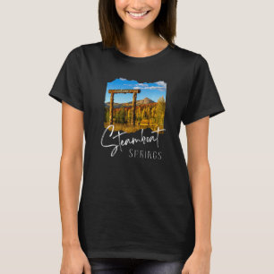 Fall i Steamboat Vår Colorado T Shirt