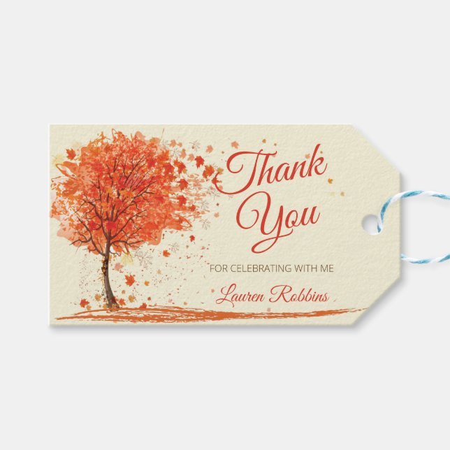 Fall i Tack för Möhippa-parti i Kärlek Presentetikett (Framsidan (Horisontell))