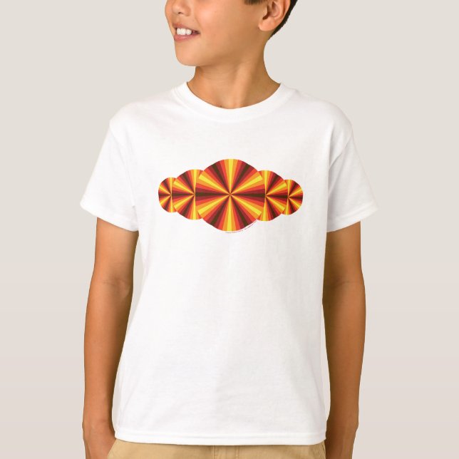 Fall Illusion Barn och Baby Light Shirt T Shirt (Framsida)