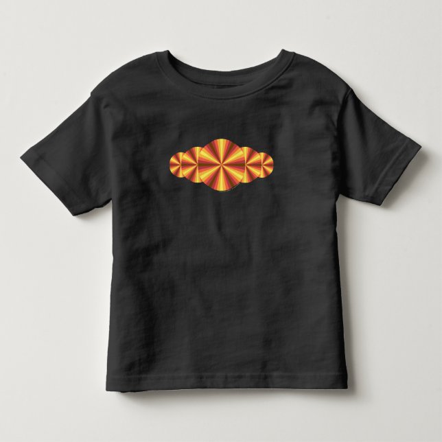 Fall Illusion Barn och Baby Mörk Shirt Tee Shirt (Framsida)