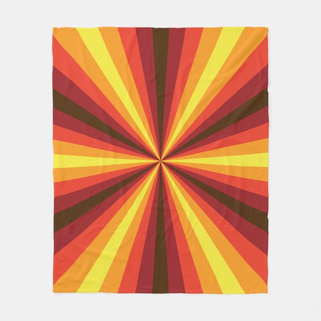 Fall Illusion Fleece Blanket (Framsidan)