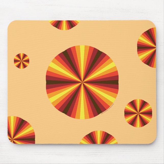 Fall Illusion Mousepad Musmatta (Framsidan)