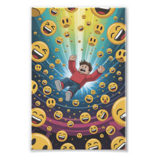 Fall in bubble fototryck