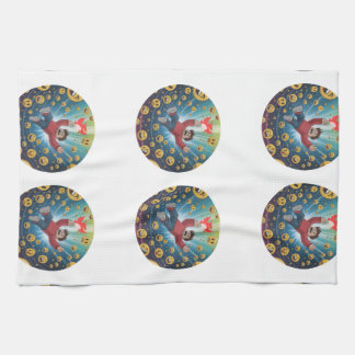 Fall in bubble  kökshandduk