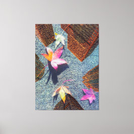 Fall in City Abstrakt Canvastryck