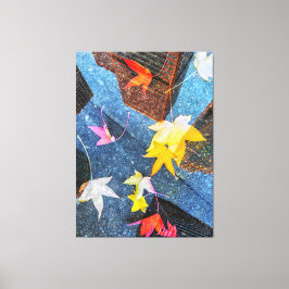 Fall in City abstrakt Canvastryck