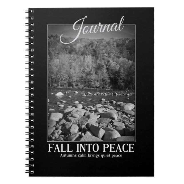 Fall in i freden anteckningsbok (Framsidan)