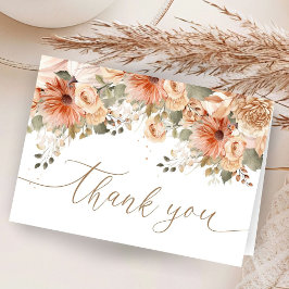 Fall in Kärlek Baby Shower Höstvikt Tack