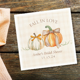 "Fall in Kärlek" Hösthöstens Elegant Fall Möhippa Pappersservett