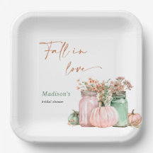 Fall in Kärlek Pumpkin Blommigt Burk Möhippa