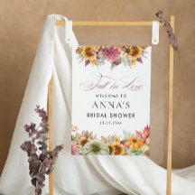 Fall in Kärlek Pumpkin Möhippa Välkomstskylt