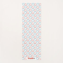 "Fall in Kärlek with Change" Dubbla-Sided Yoga Mat