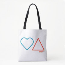 "Fall in Kärlek with Change" White Tote Bag