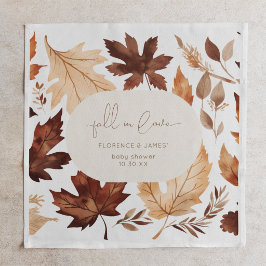 Fall In Love Baby Shower-fest Pappersservett