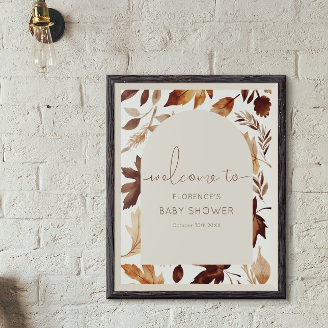 Fall In Love Baby Shower-fest  Poster (Skapare uppladdad)