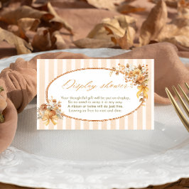 Fall in Love Boho Bröllopsdusch Display Dusch Tilläggskort