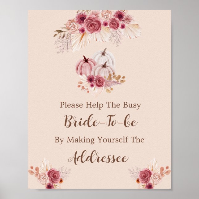 Fall In Love Help The Busy Bride Address  Poster (Framsidan)