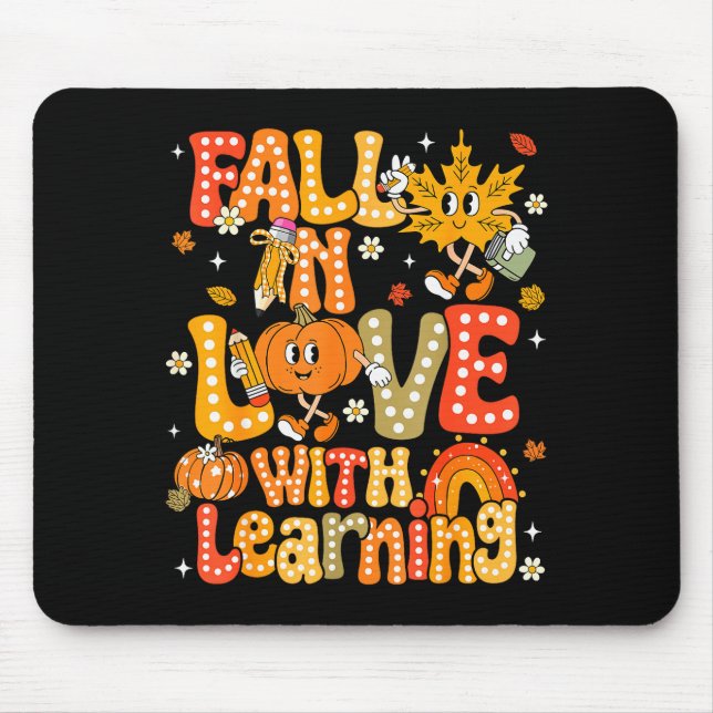 Fall In Love With Learning Autumn Thanksgiving Pum Musmatta (Framsidan)